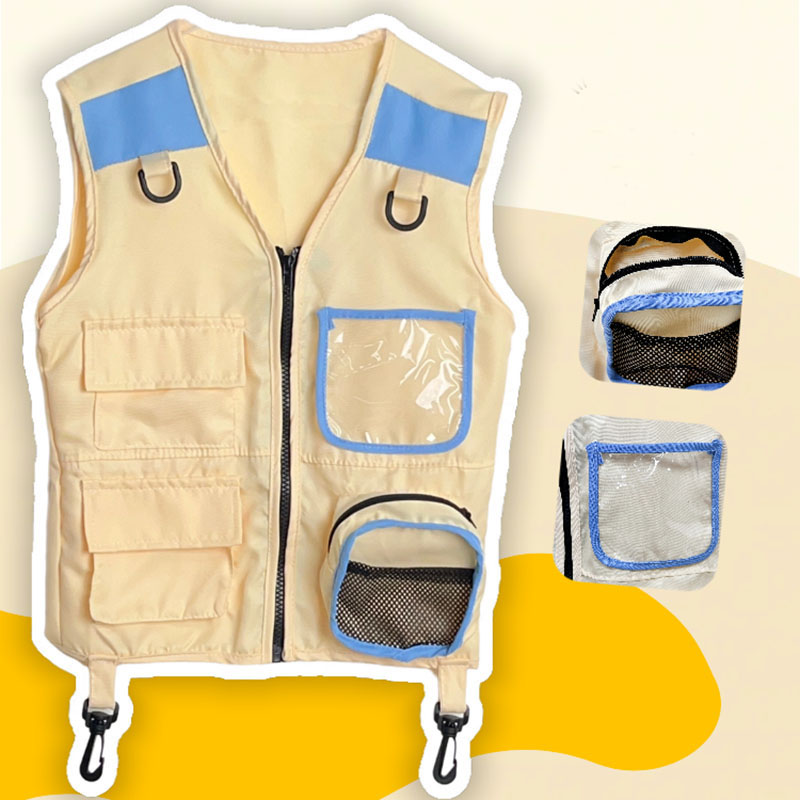 Outdoor Adventure Activities - Çocuk Explorer yelek oyna Pretend Cosplay