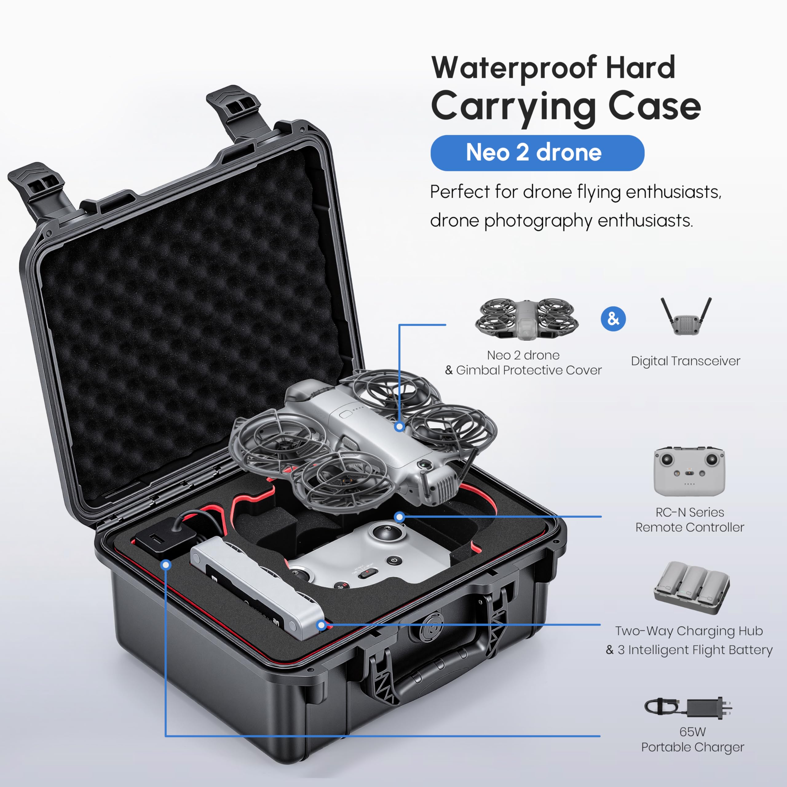 NEO 2 Kılıfı, DJI Neo 2 Aksesu - Outdoor Adventure Box incelemesi ve fiyatı